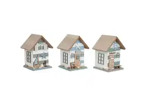 Deko-Strandhaus 10,5x8,5x13,5cm