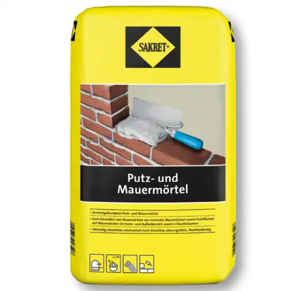 Bild 1 von Sakret Putz- und Mauermörtel