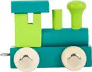 Bild 1 von small foot Buchstabenzug Lokomotive grün&petrol 10347, 1 Stk