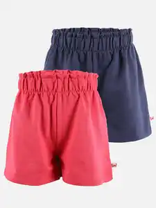 Mädchen Shorts im 2er Pack Marine