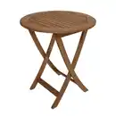 Bild 1 von Klapptisch rund Ø 65 cm Eukalyptus geölt
