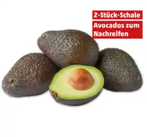 Ungereifte Avocado