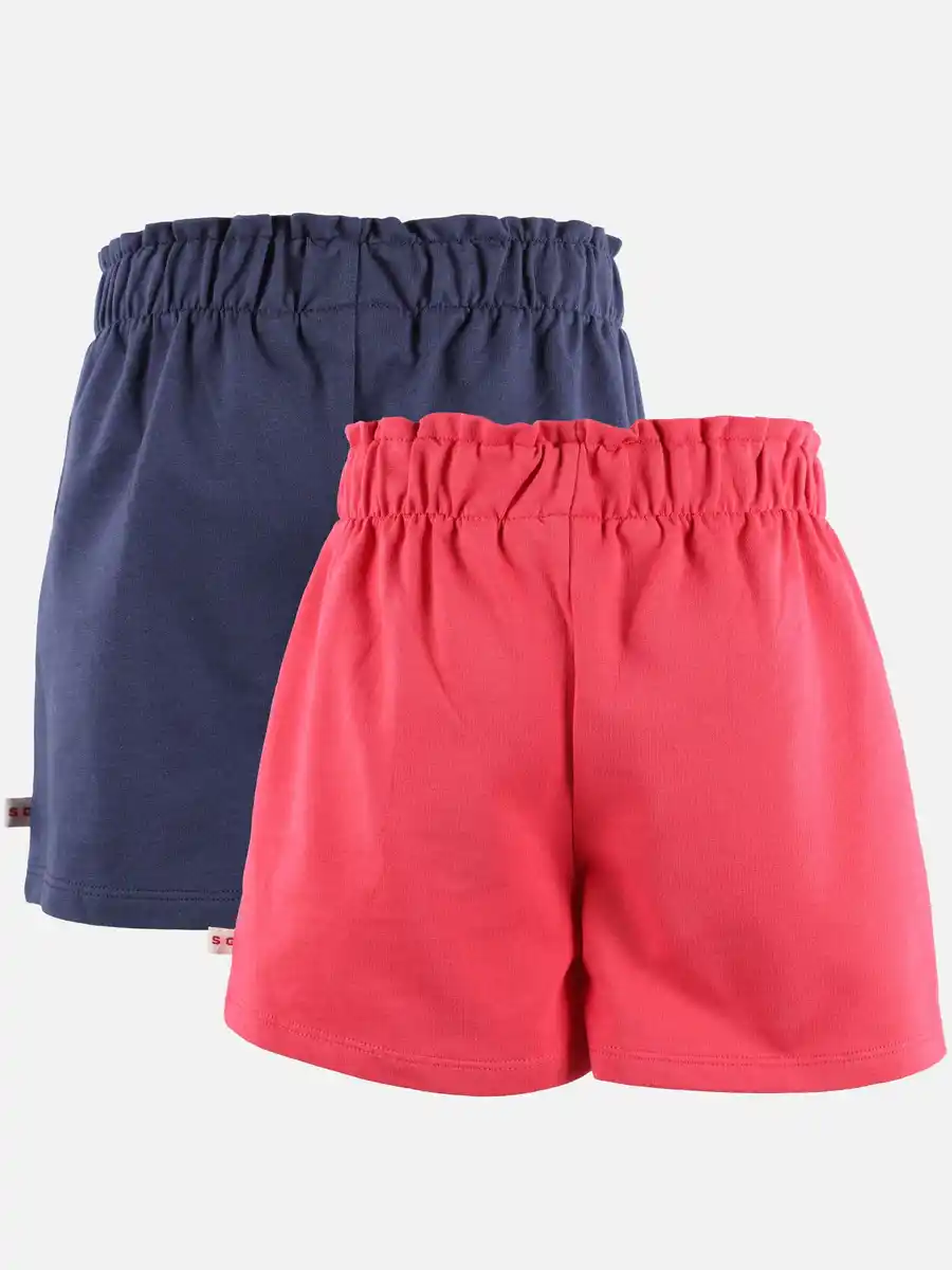 Bild 2 von Mädchen Shorts im 2er Pack Marine