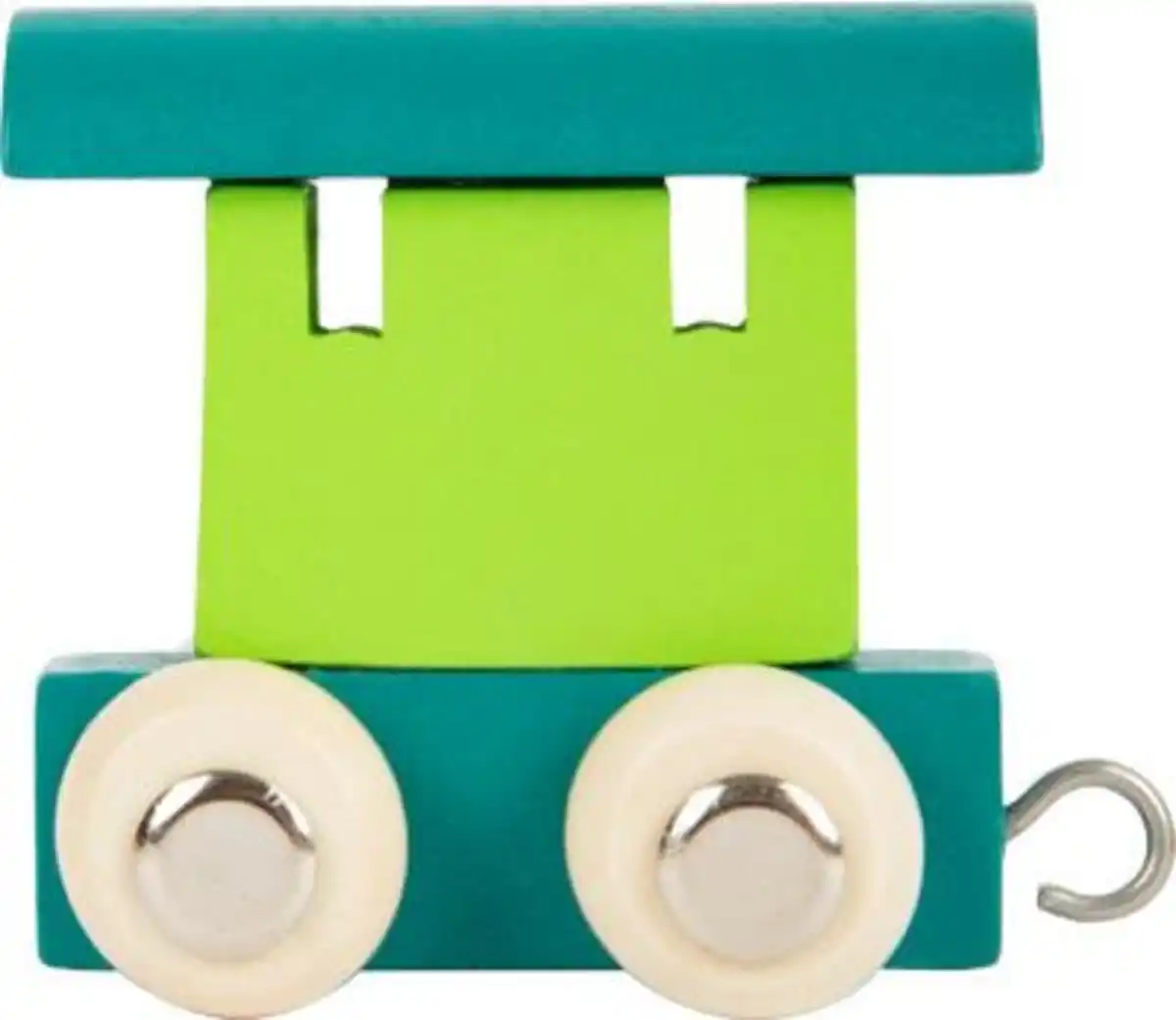 Bild 1 von small foot Buchstabenzug Waggon grün&petrol 10346, 1 Stk
