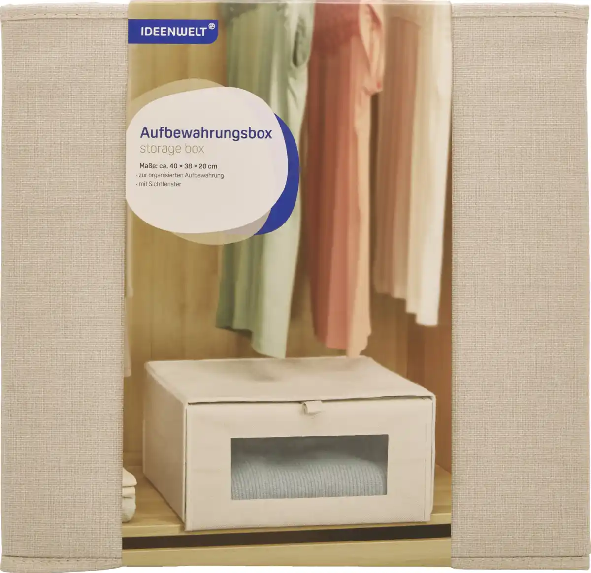 Bild 1 von IDEENWELT Aufbewahrunsbox mit Fenster