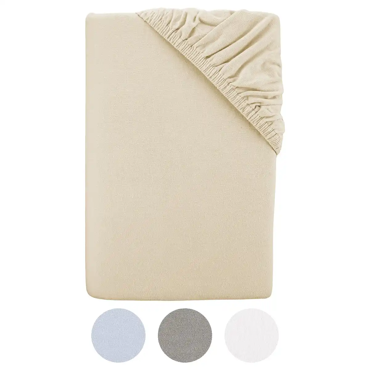 Bild 1 von NOVITESSE Boxspringbett-Spannbetttuch-Supersoft Doppelbettgröße