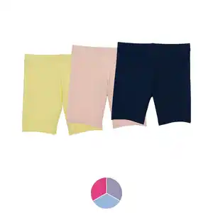 LILY & DAN Kleinkinder-Radler-Shorts 3er-Set