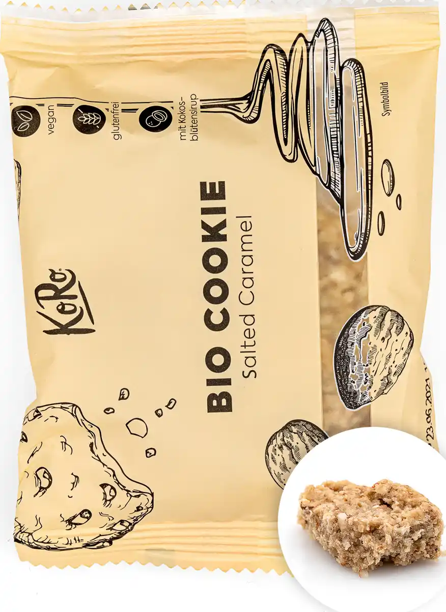 Bild 1 von KoRo Bio Cookie Salted Caramel, 50 g