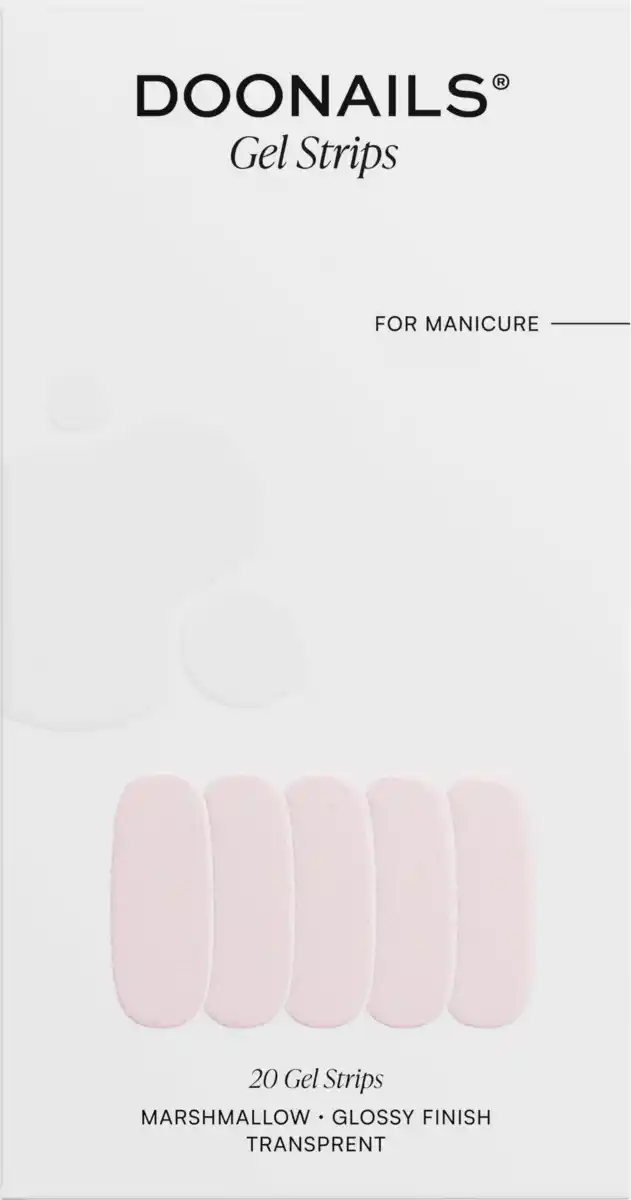 Bild 1 von Doonails UV Gel Strips Marshmallow
