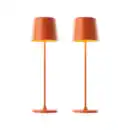 Bild 1 von LED-Akku-Tischleuchte Kaami, 2er-Set, orange matt