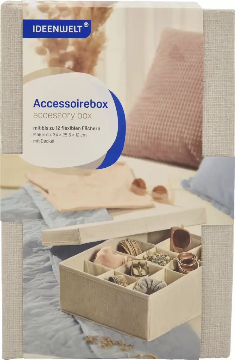 Bild 1 von IDEENWELT Aufbewahrungsbox mit Deckel