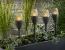 Bild 4 von IDEENWELT Solar-Gartenleuchten 4er-Set