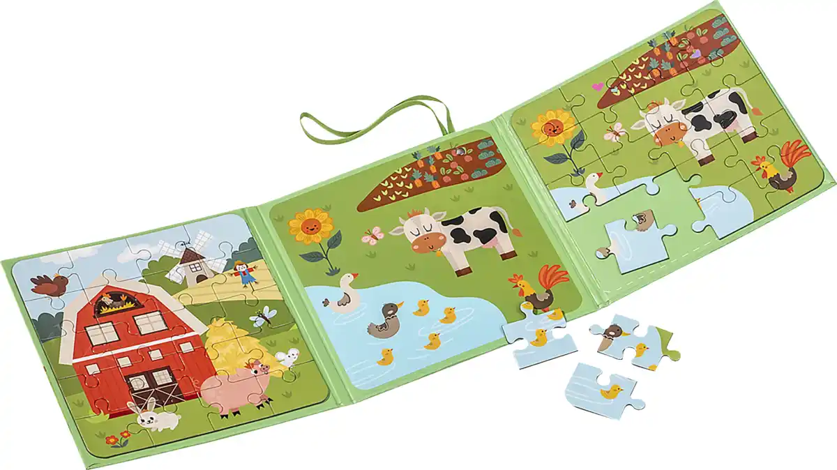 Bild 1 von IDEENWELT Magnet-Puzzle-Buch Bauernhof