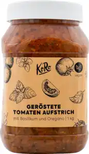 KoRo Geröstete Tomaten Aufstrich mit Basilikum & Oregano, 1 kg