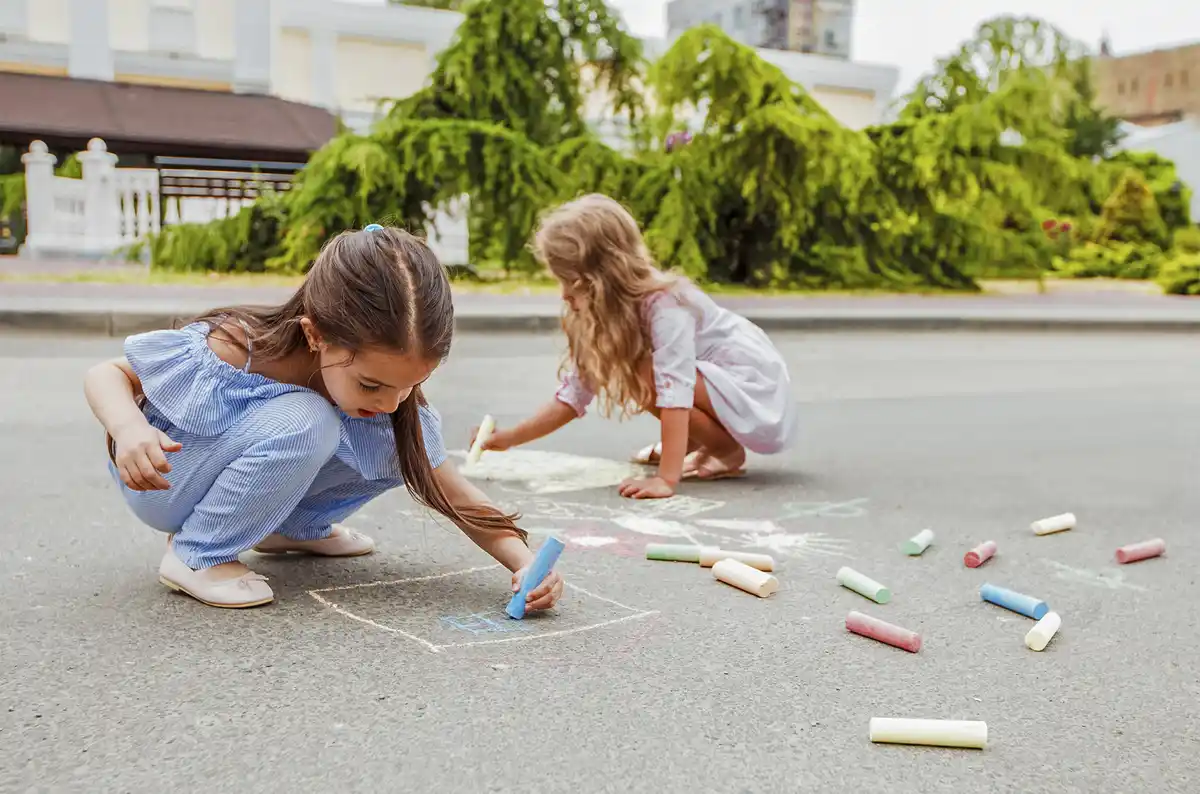 Bild 2 von IDEENWELT Strassenmalkreide 50 Stk.