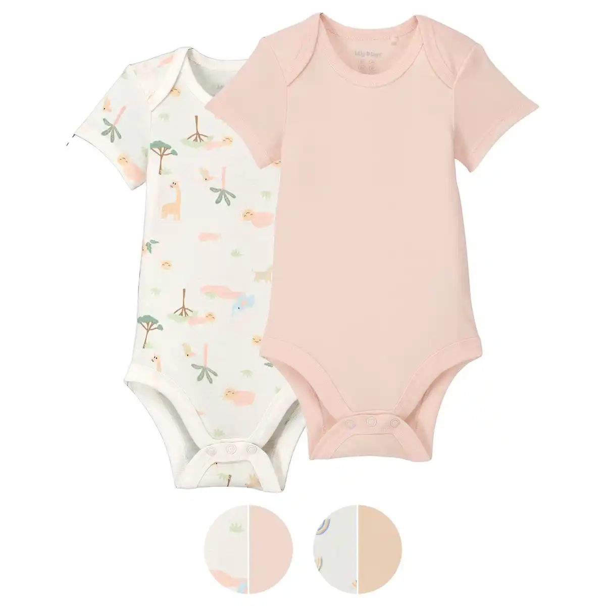 Bild 1 von LILY & DAN Baby-Body 2er-Set