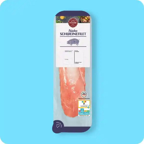 Bild 1 von MEINE METZGEREI Schweinefilet, Zum Braten oder für den Grill
