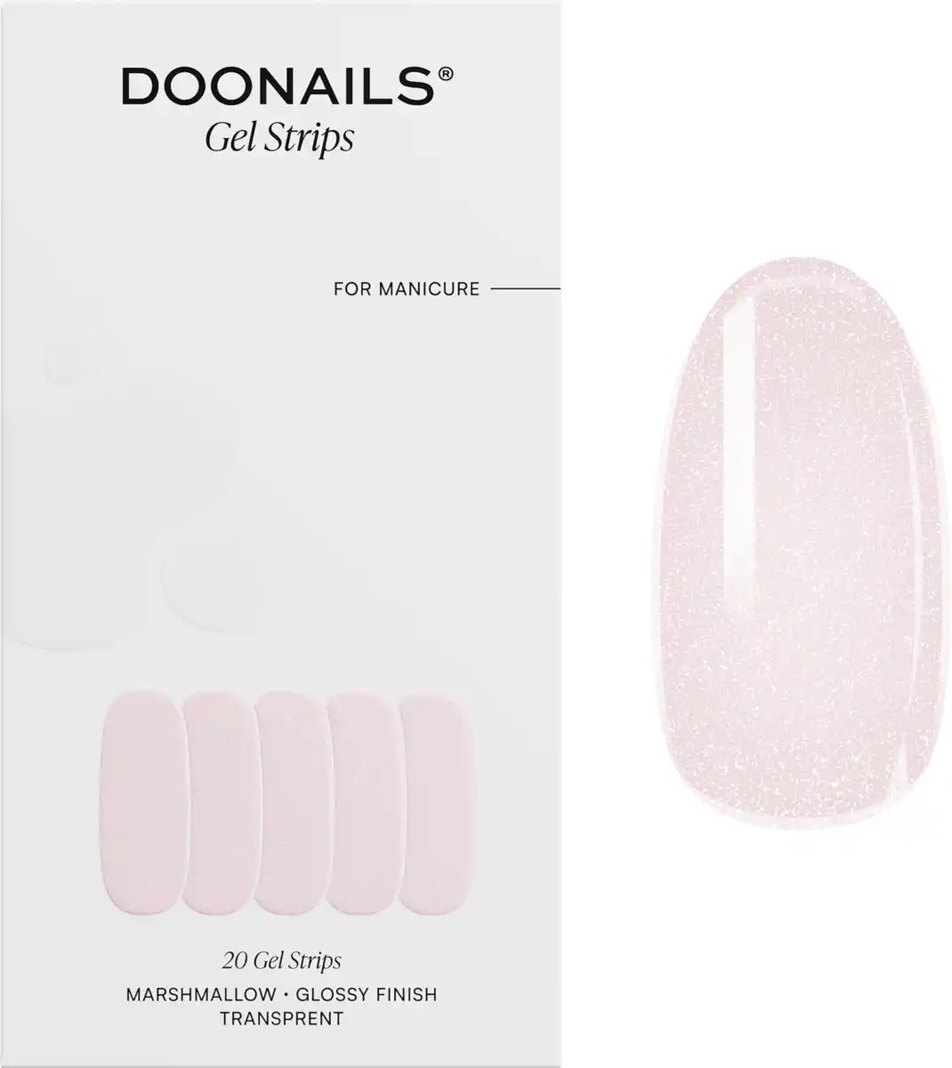 Bild 3 von Doonails UV Gel Strips Marshmallow