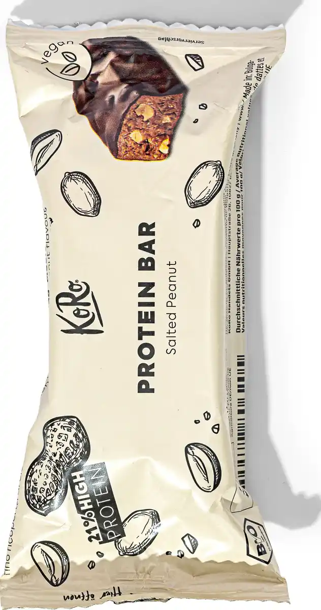 Bild 1 von KoRo Bio Proteinriegel Salted Peanut, 50 g