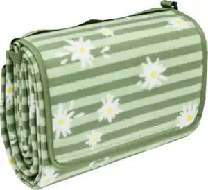 IDEENWELT Picknickdecke 150 x 170 cm Blumen