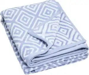 IDEENWELT Duschhandtuch 70 x 140 cm blau