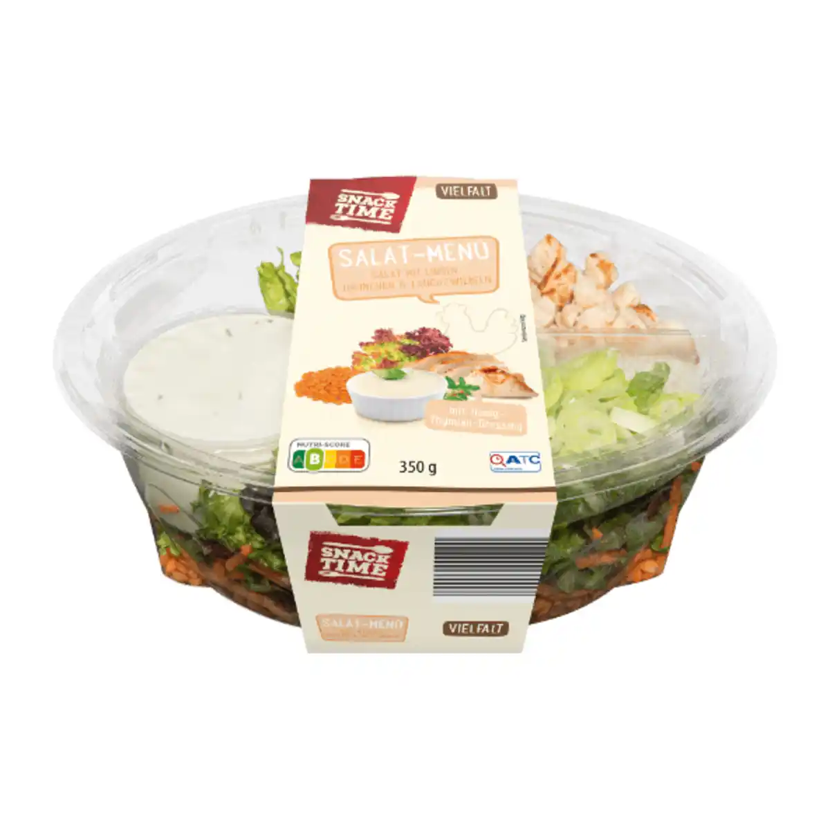 Bild 2 von SNACK TIME Salat-Menü Vielfalt 350g