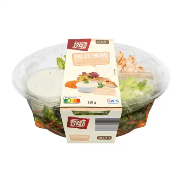Bild 2 von SNACK TIME Salat-Menü Vielfalt 350g