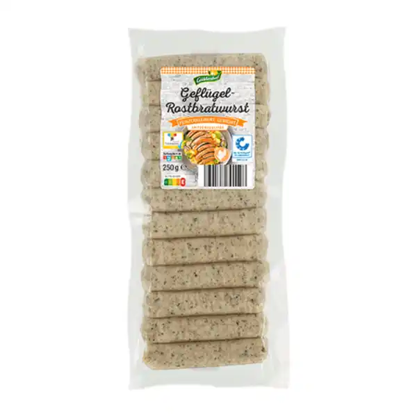 Bild 1 von GÜLDENHOF Geflügel-Rostbratwurst 250g