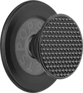 PopSockets PopGrip für MagSafe Knurl Black Aluminum