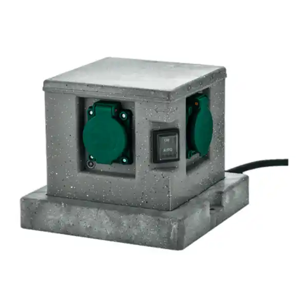 Bild 2 von WORKZONE Außensteckdose in Steinoptik