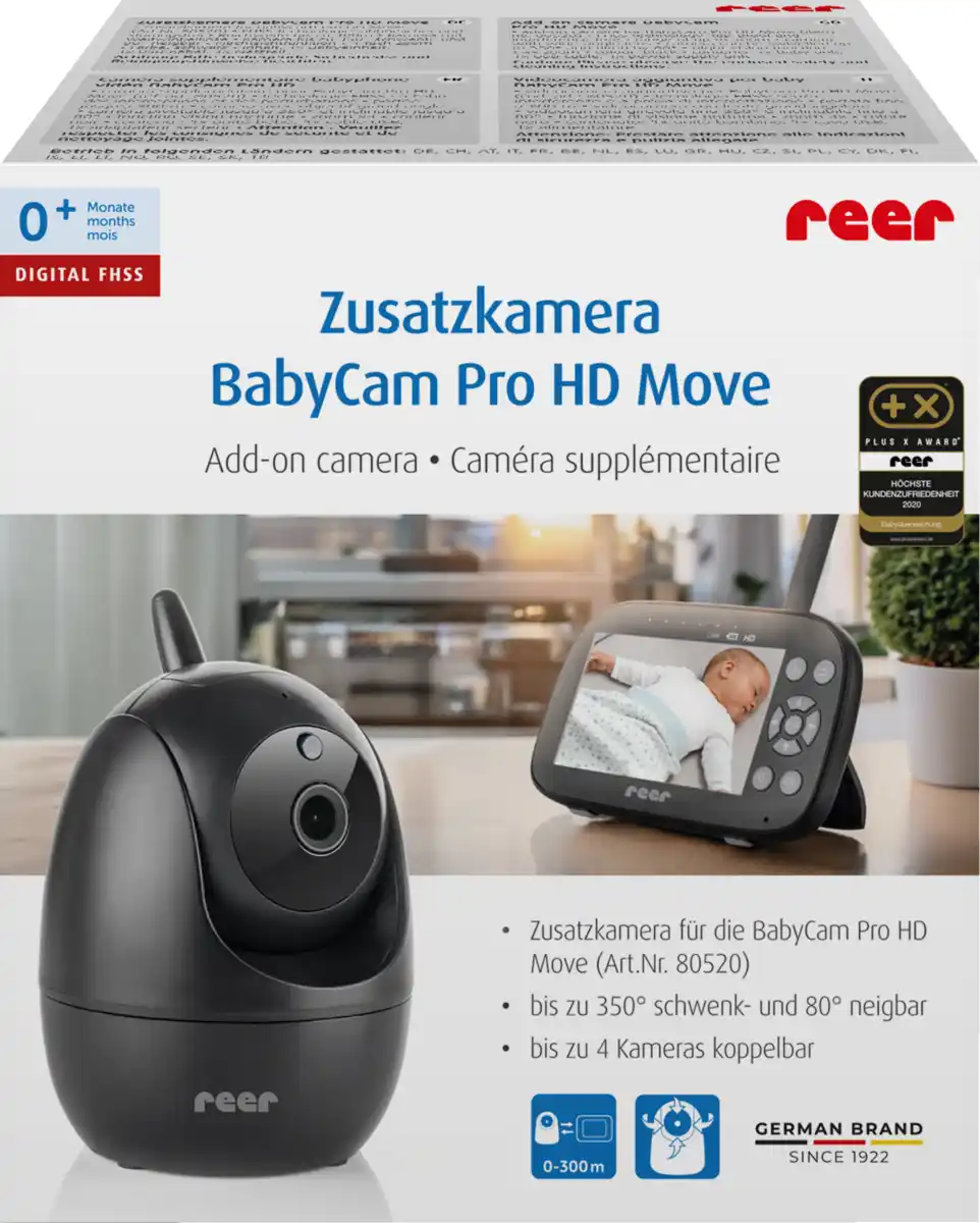 Bild 1 von reer Zusatzkamera 80520 BabyCam Pro HD Move