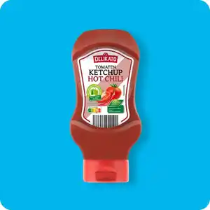 DELIKATO Tomaten-Ketchup, Verschiedene Sorten