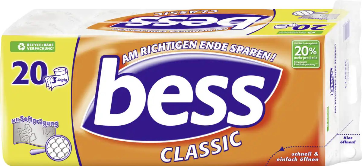 Bild 1 von Bess Toilettenpapier Classic