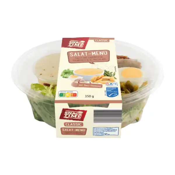 Bild 4 von SNACK TIME Salat-Menü Classic 350g