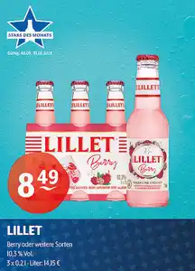LILLET Berry oder weitere Sorten 10,3 % Vol.