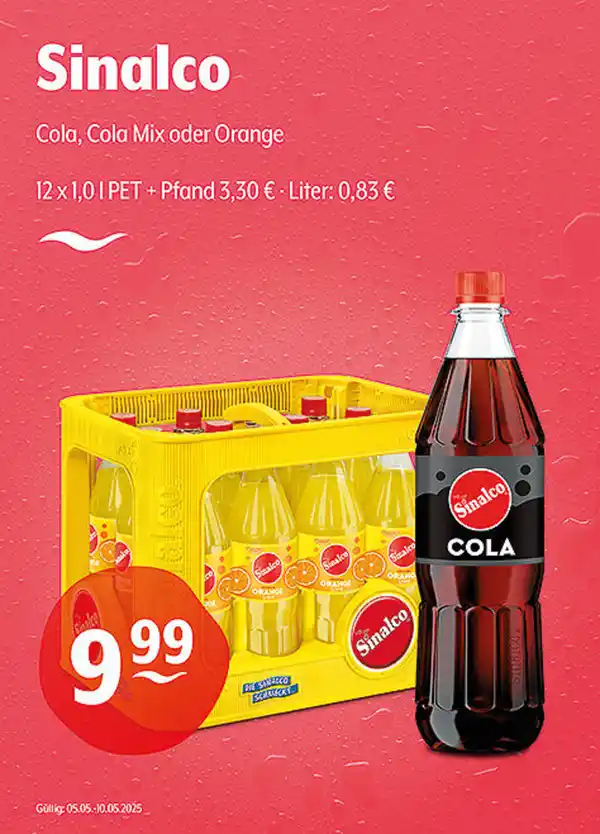Bild 1 von Sinalco Cola, Cola Mix oder Orange