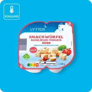 LYTTOS Snackwürfel, Verschiedene Sorten