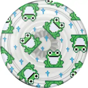 PopSockets PopGrip PlantCore 8 Bit Frogs