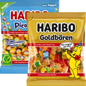 Haribo Fruchtgummi oder Lakritz