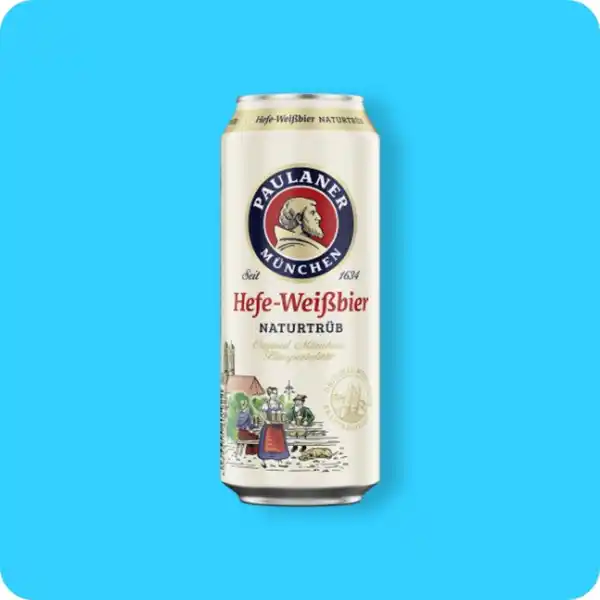 Bild 1 von PAULANER Hefe-Weißbier