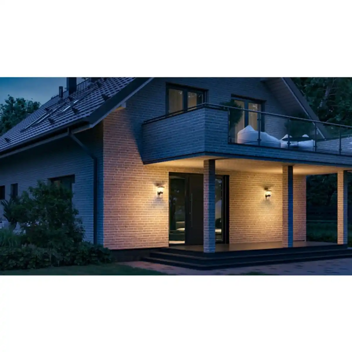 Bild 3 von Außenleuchte »L 10«, E27, schwarz