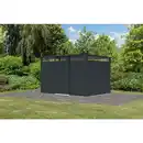 Bild 4 von Gartenhaus »Osten 3«, BxHxT: 348 x 218 x 11,5 cm(Außenmaße inkl. Dachüberstand), Wandstärke 0,5 mm