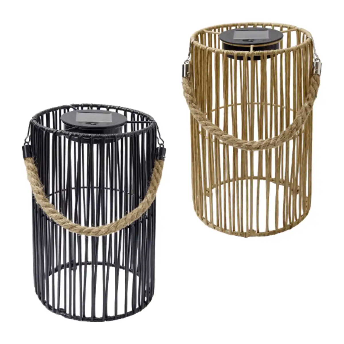 Bild 1 von BELAVI Solar-Geflecht-Laterne