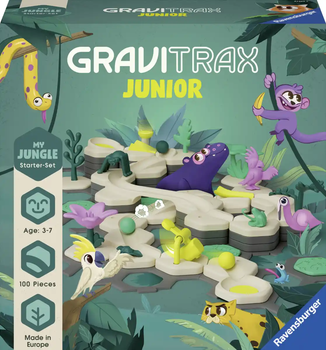 Bild 1 von Ravensburger GraviTrax Junior MyJungle Starter Set