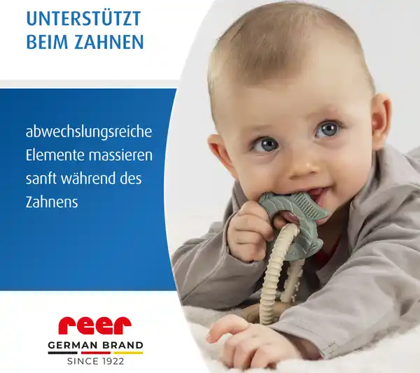 Bild 4 von reer BiteDuo Silikon-Holz-Beißring