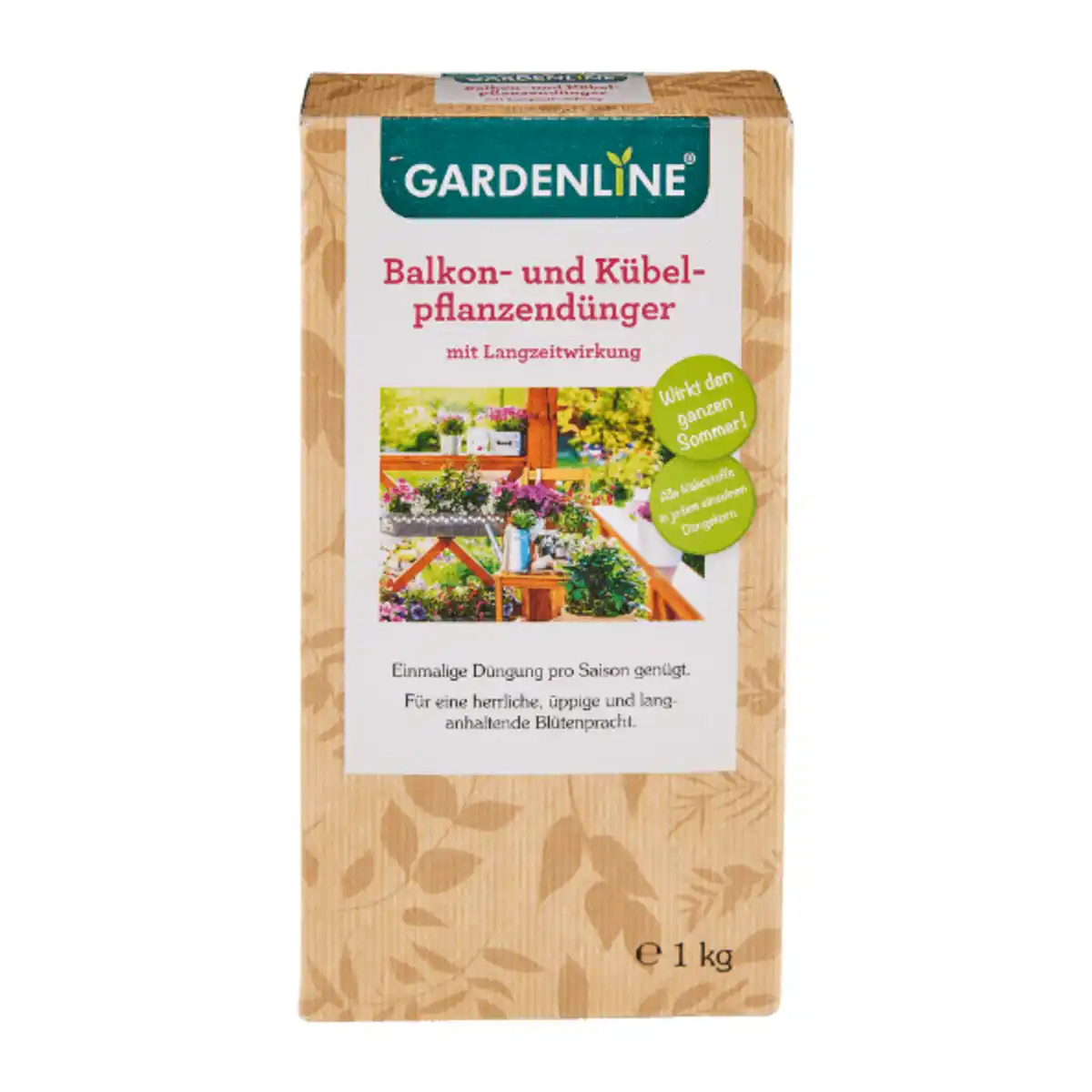 Bild 1 von GARDENLINE Balkon- und Kübelpflanzendünger 1kg