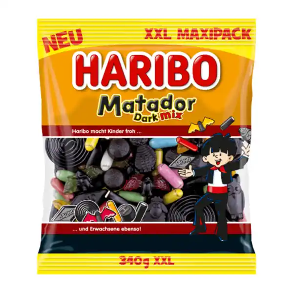 Bild 1 von HARIBO Matador Dark mix XXL 340g