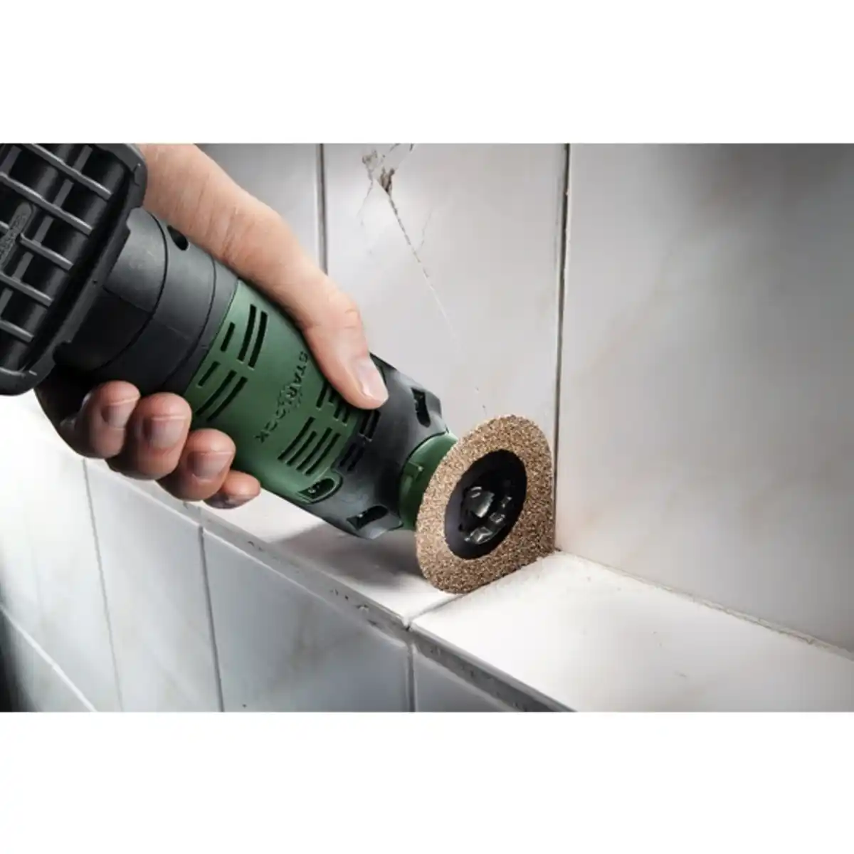 Bild 2 von Akku-Multifunktionswerkzeug »Advanced Multi 18«, schwarz/grün/rot, Kunststoff/Aluminiumdruckguss