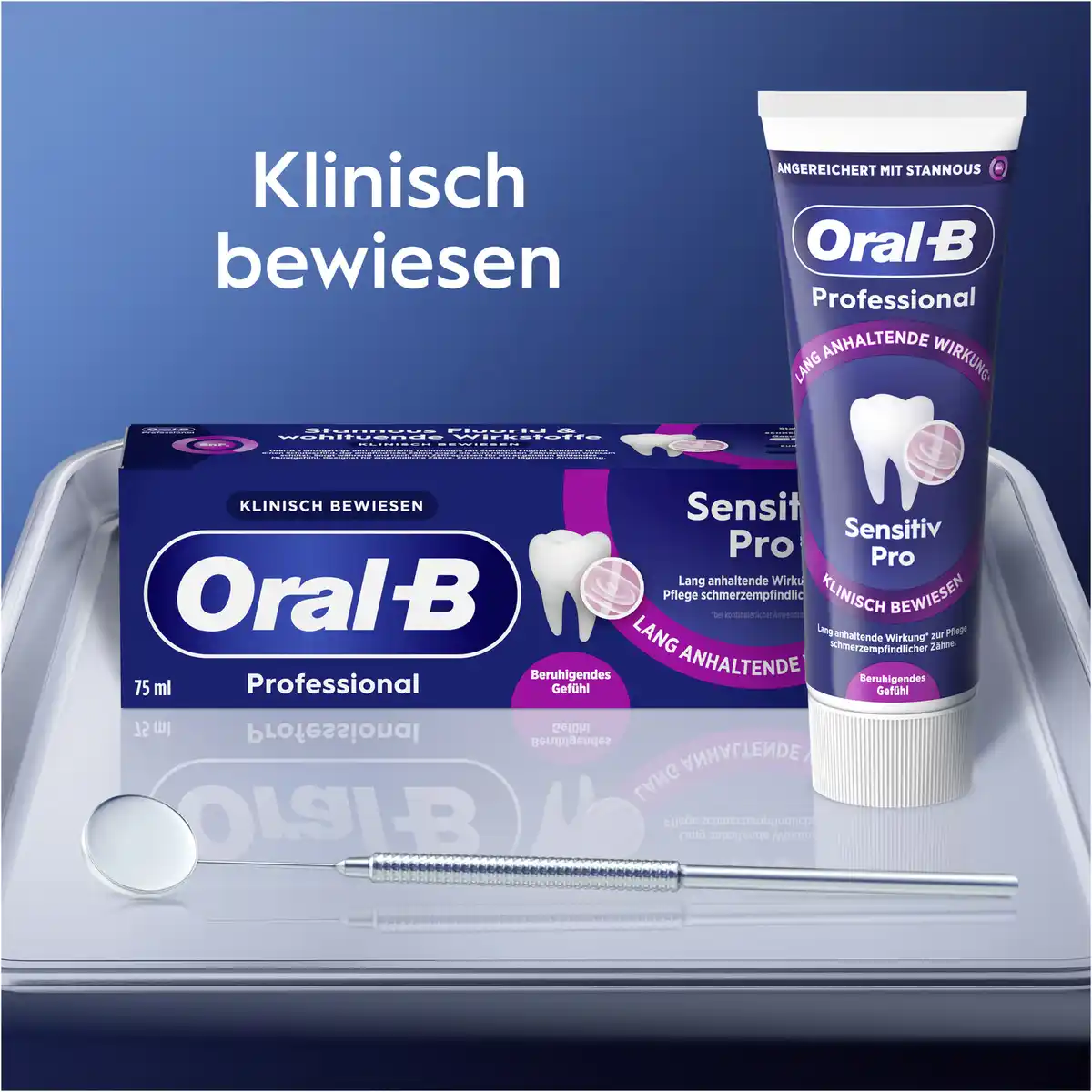 Bild 3 von Oral-B 2er Pack Zahnpasta Sensitiv Pro Duo, 150 ml