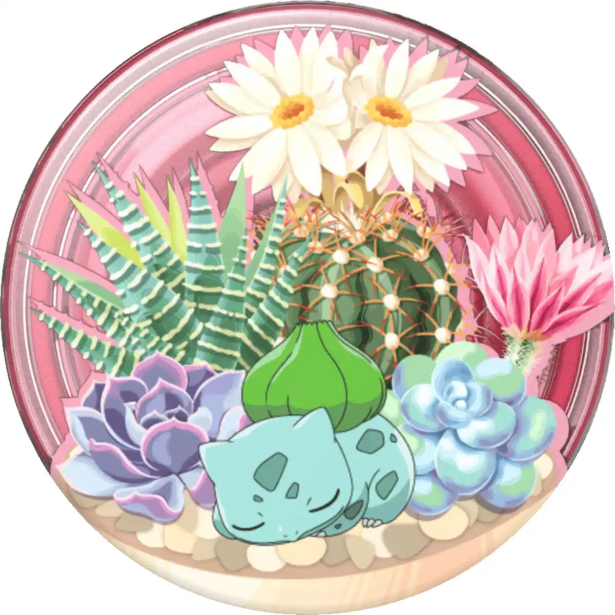 Bild 1 von PopSockets PopGrip Lizenz Bulbasaur Terrarium